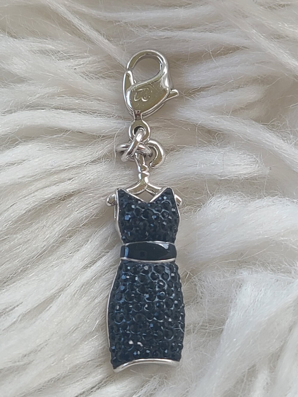 Swarovski Crystal Black Dress Charm 0992686- Excellent Condition